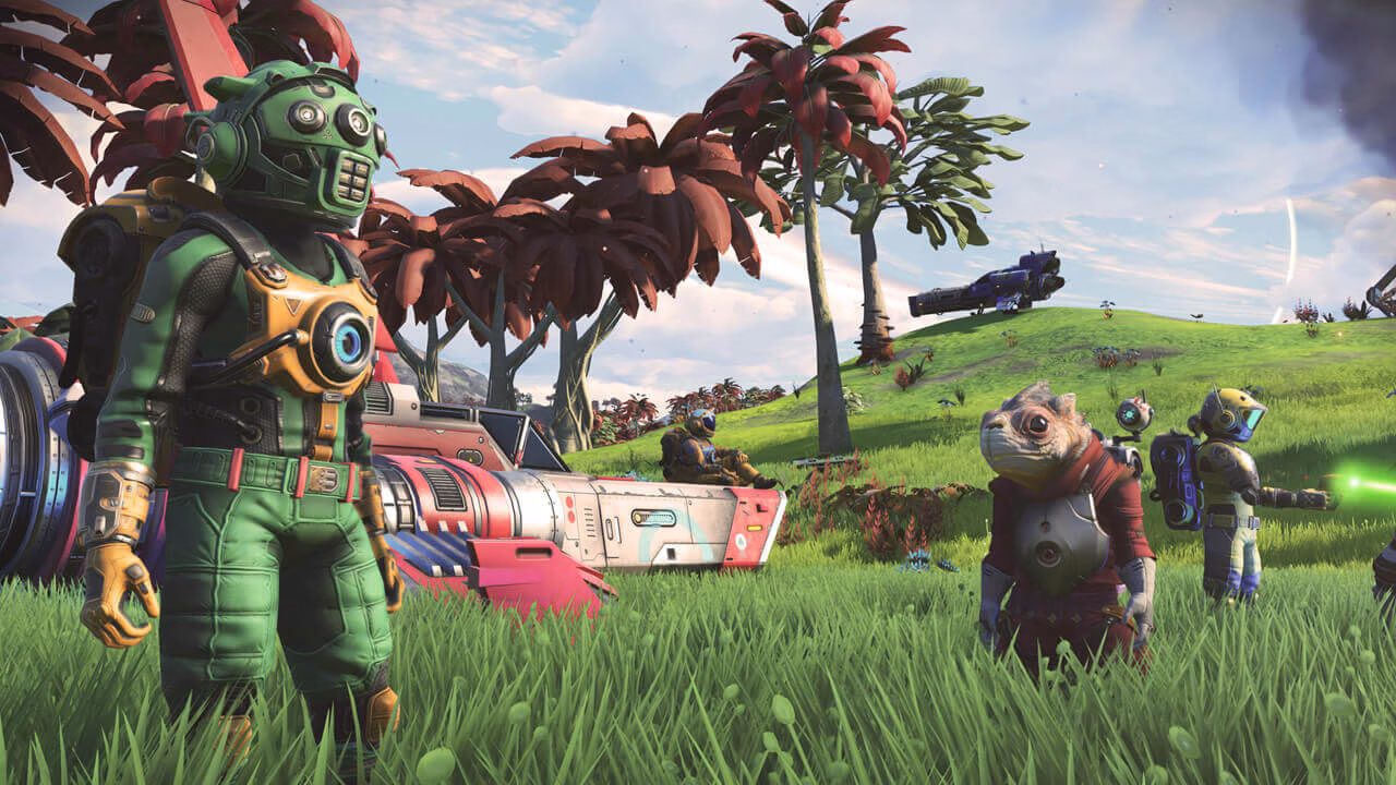 Screen z gry No Man's Sky