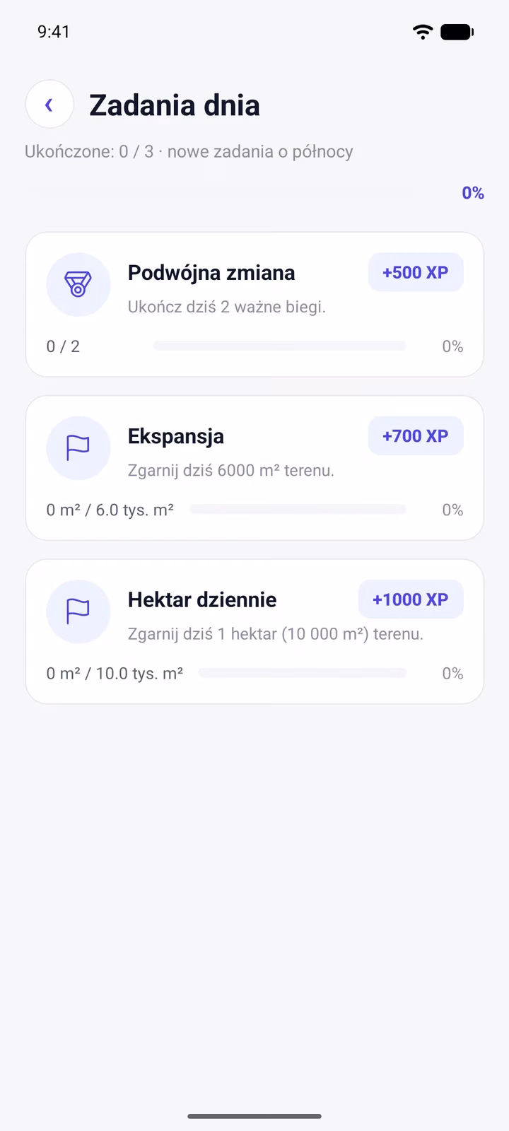 Zadania dnia w StreetSiege z nagrodami XP: Podwójna zmiana, Ekspansja i Hektar dziennie